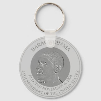 President Barack Obama Silver Coin. Keychain