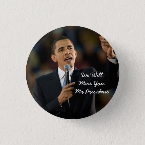 President Barack Obama Support Button