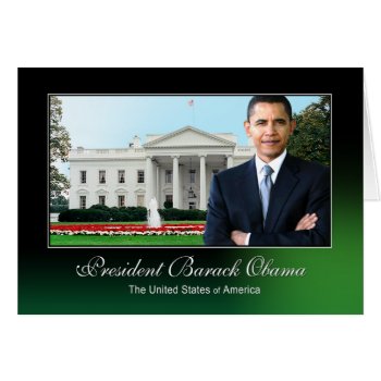 President Barack Obama (white House) by thebarackspot at Zazzle