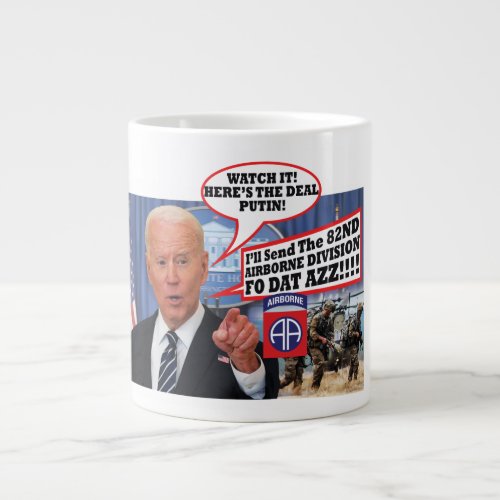 PRESIDENT BIDEN HUMOR _ JUMBO COFFEE MUG _ 1