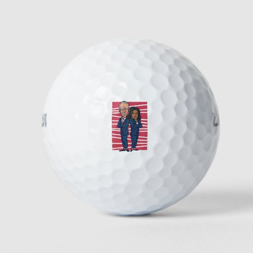 president biden kamala harris golf balls