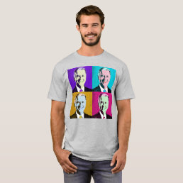 President Biden Pop Art (Purple, Blue, Yellow,) T-Shirt