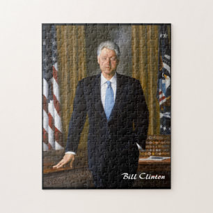 President Bill Clinton Jigsaw Puzzle