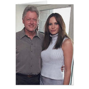 President Bill Clinton & Melania Trump
