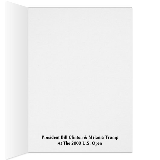 President Bill Clinton & Melania Trump (Inside (Right))