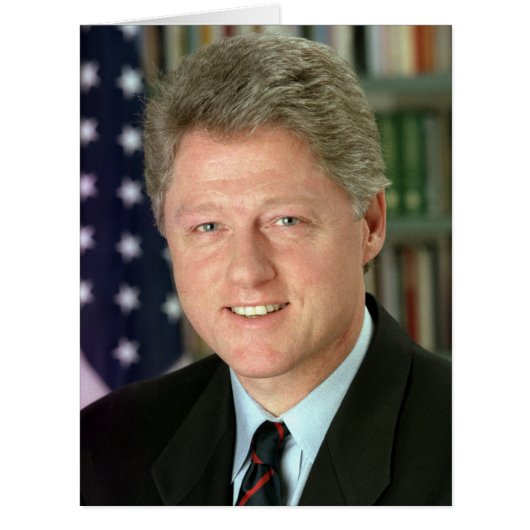 President Bill Clinton White House Photo (Front)