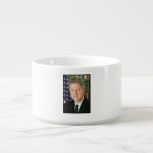 President Bill Clinton White House Photo Bowl