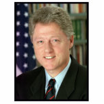 President Bill Clinton White House Photo Cutout<br><div class="desc">Bill Clinton is an American politician from Arkansas who served as the 42nd President of the United States (1993-2001). He took office at the end of the Cold War, and was the first baby-boomer generation President. --- During the administration of William Jefferson Clinton, the U.S. enjoyed more peace and economic...</div>
