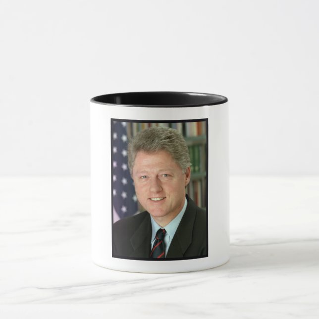 President Bill Clinton White House Photo Mug (Center)