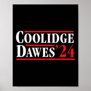 President Calvin Coolidge 1924 - Retro 4th Of July Poster