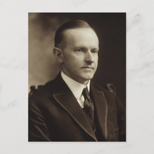 President Calvin Coolidge Postcard