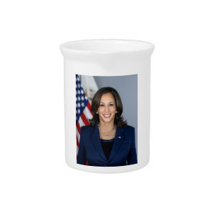 President Candidate Kamala Harris US 2024 Beverage Pitcher