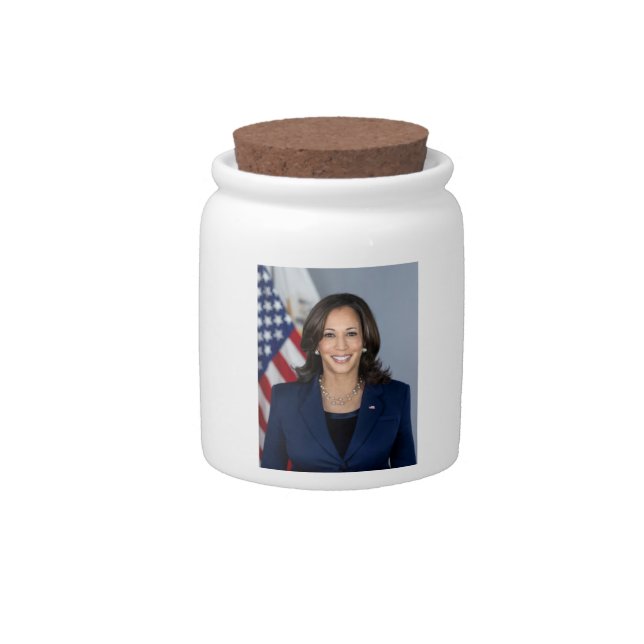 President Candidate Kamala Harris US 2024 Candy Jar (Front)
