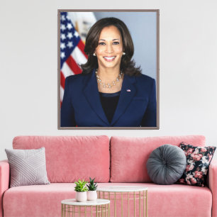 President Candidate Kamala Harris US 2024 Canvas Print