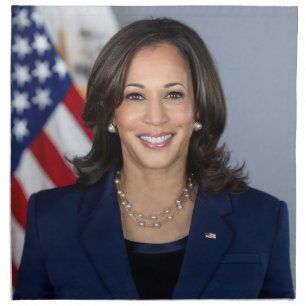 President Candidate Kamala Harris US 2024 Cloth Napkin