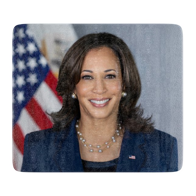 President Candidate Kamala Harris US 2024 Cutting Board (Front)