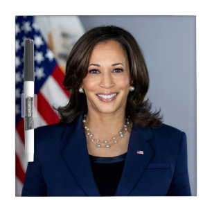 President Candidate Kamala Harris US 2024 Dry Erase Board