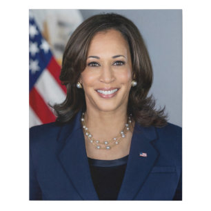 President Candidate Kamala Harris US 2024 Faux Canvas Print