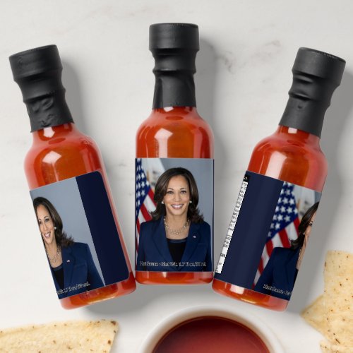 President Candidate Kamala Harris US 2024 Hot Sauces