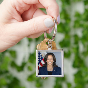 President Candidate Kamala Harris US 2024 Keychain