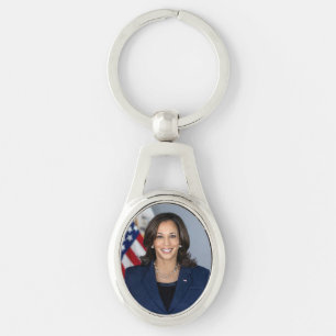President Candidate Kamala Harris US 2024 Keychain