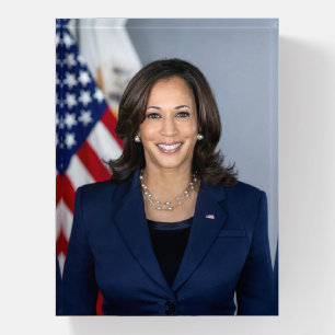 President Candidate Kamala Harris US 2024 Paperweight