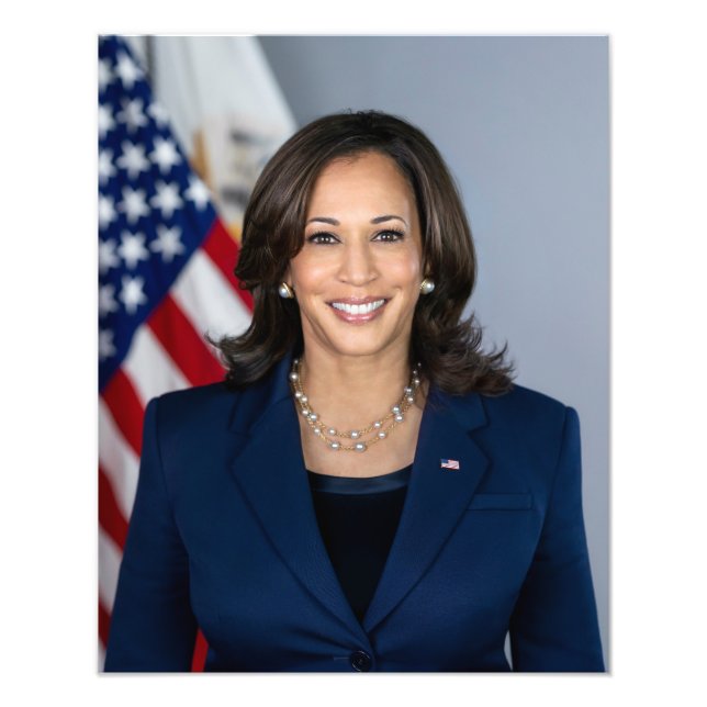 President Candidate Kamala Harris US 2024 Photo Print (Front)
