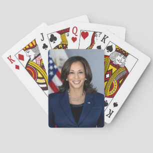 President Candidate Kamala Harris US 2024 Poker Cards