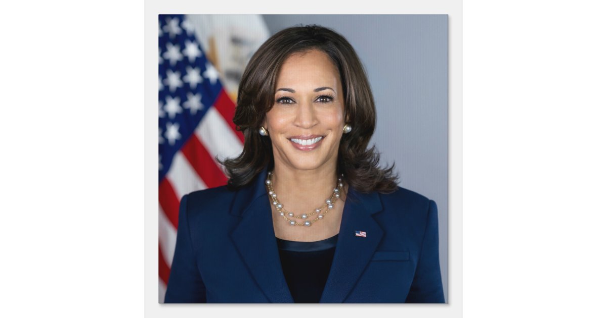 President Candidate Kamala Harris US 2024 Sign Zazzle