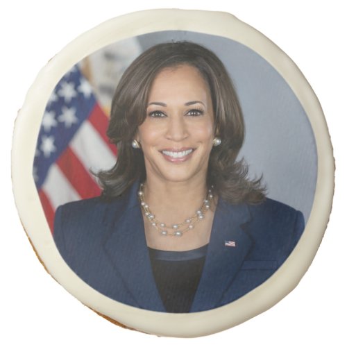 President Candidate Kamala Harris US 2024 Sugar Cookie