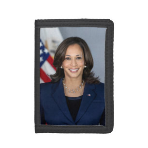 President Candidate Kamala Harris US 2024 Trifold Wallet