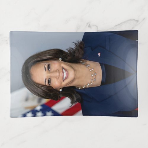 President Candidate Kamala Harris US 2024 Trinket Tray