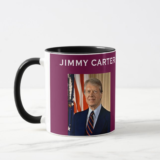 President Carter Portrait & Facts Mug (Left)
