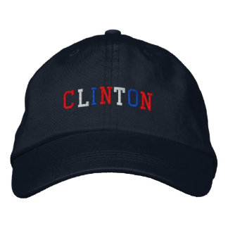 President Clinton 2020 Red White Blue Patriotic Embroidered Baseball Hat
