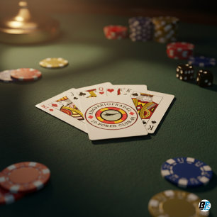 President Club With Your Own Style Logo Poker Cards
