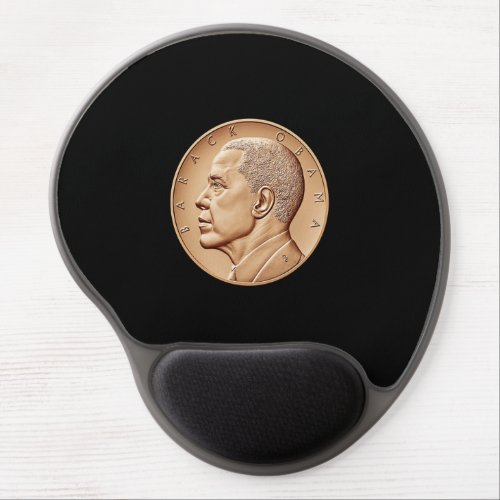President Coin Barack Obamablack History Month Gel Mouse Pad