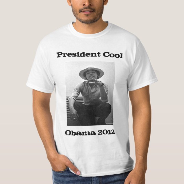 President Cool  / Young President Obama T-Shirt (Front)