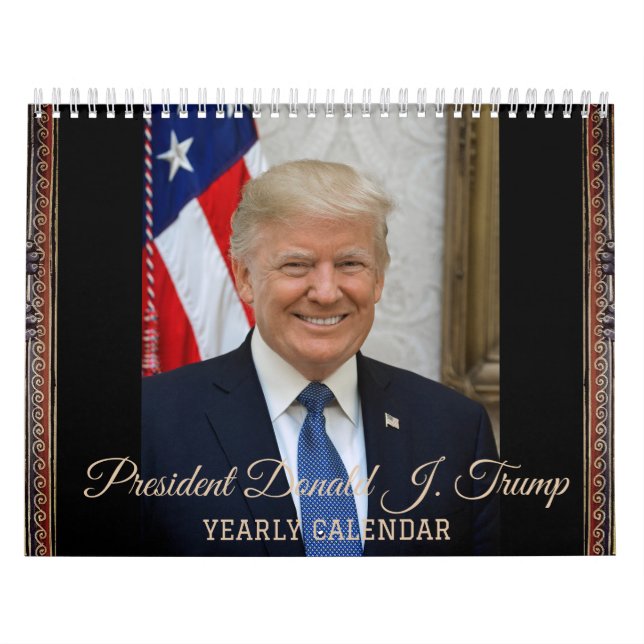 President Donald J. Trump 2025 Calendar (Cover)