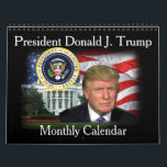 President Donald J. Trump 2025 Monthly Calendar<br><div class="desc">President Donald Trump Calendar! Celebrate Victory and Win, Remember Donald Trump's first run for President, an amazing political campaign in modern history, with this photo calendar commemorating all Donald Trump's memorable speeches and rallys on the campaign trail. A different face of Donald Trump for each month of the year in...</div>