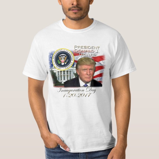 President Donald J. Trump Inauguration T-Shirt (Front)