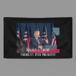 President Donald J. Trump Mt Rushmore Speech Banner