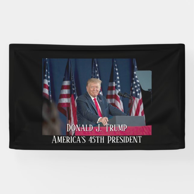President Donald J. Trump Mt Rushmore Speech Banner (Horizontal)