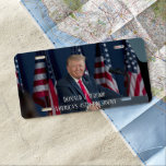 President Donald J. Trump Mt Rushmore Speech License Plate