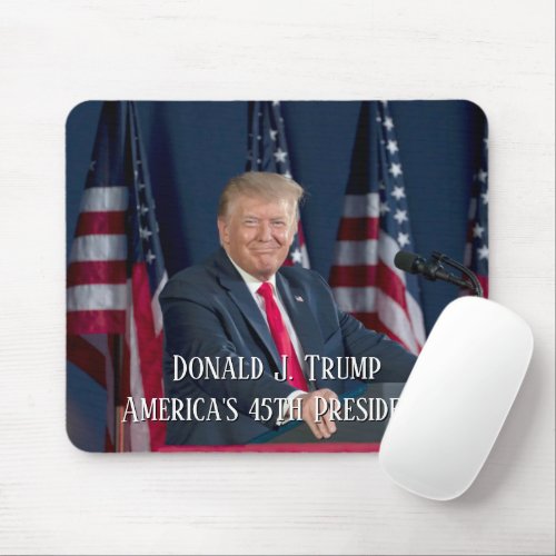 President Donald J Trump Mt Rushmore Speech Mouse Pad