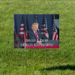 President Donald J. Trump Mt Rushmore Speech Sign