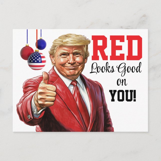 President Donald J Trump Postcard (Front)