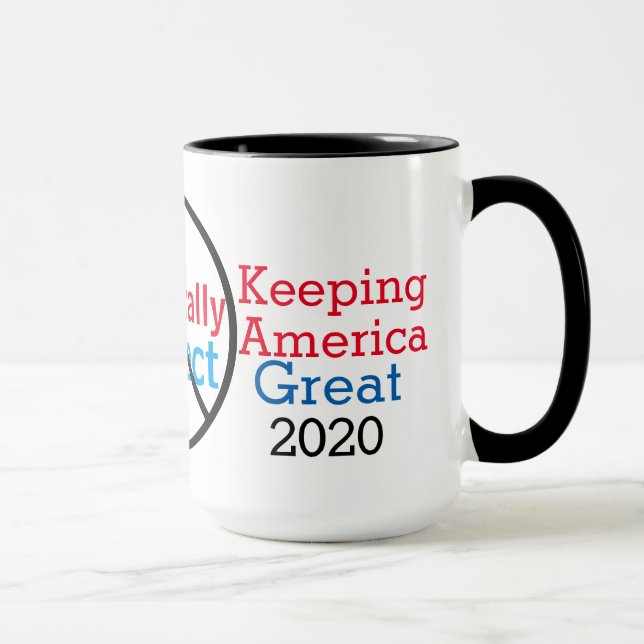 President Donald Trump 2020 Election Mug (Right)