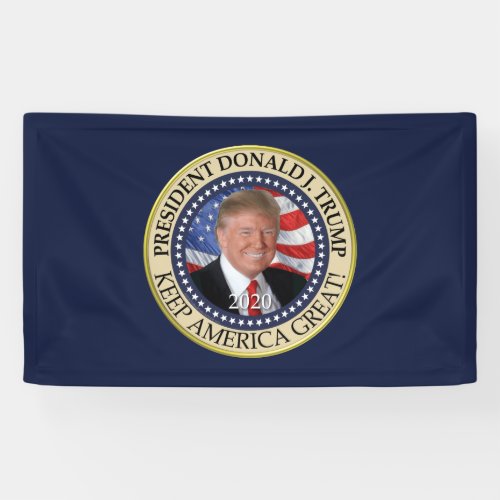 President Donald Trump 2020 Keep America Great Banner