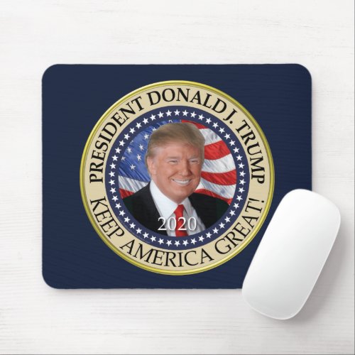 President Donald Trump 2020 Keep America Great Mouse Pad