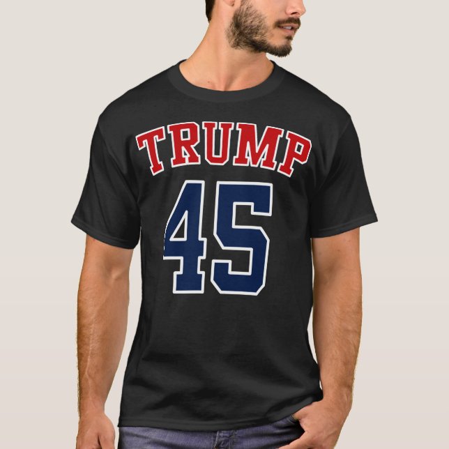 President Donald Trump 45 Inauguration T-Shirt (Front)